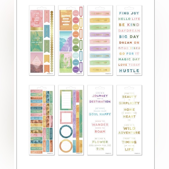 The Happy Planner Colorful Desert Sticker Book - Picture 3 of 4